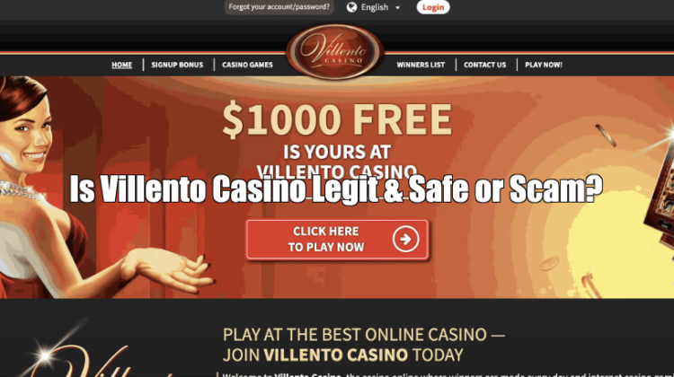Is Villento Casino Legit & Safe?